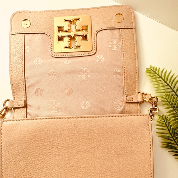 Tory Burch Britten Combo Pink Gold Crossbody - Picture 6 of 12